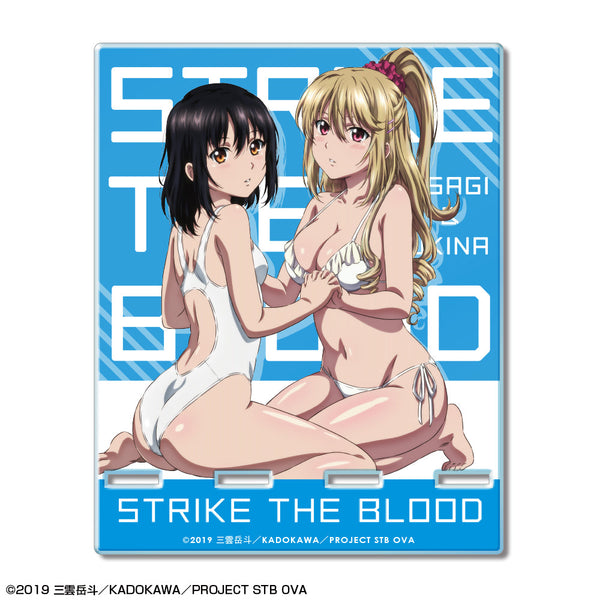 『ストライク・ザ・ブラッドFINAL』アクリルスマホスタンド デザイン03(姫柊雪菜&藍羽浅葱)【202510再販】